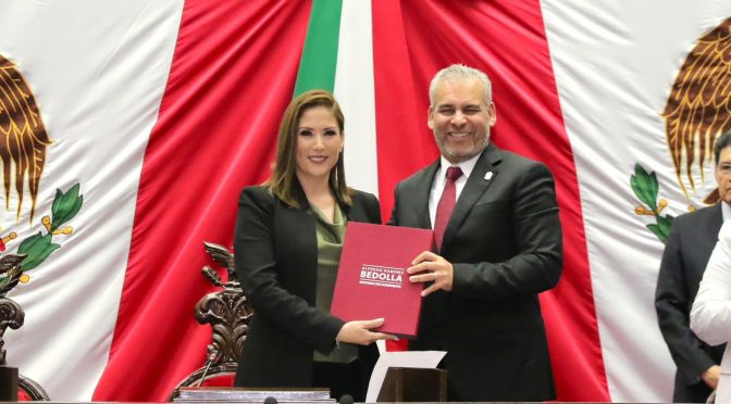 Construimos la mejor versión de Michoacán: Bedolla