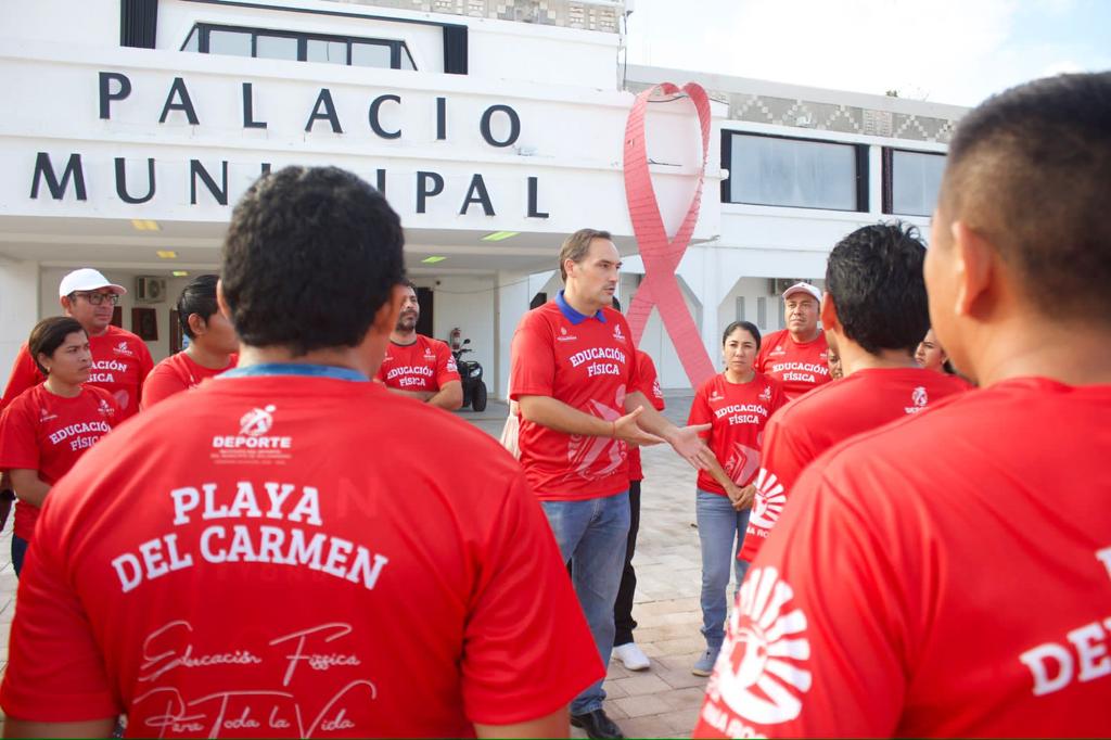 Maestros de Educación Física del Municipio de Solidaridad son reconocidos en su día – H. Ayuntamiento de Solidaridad