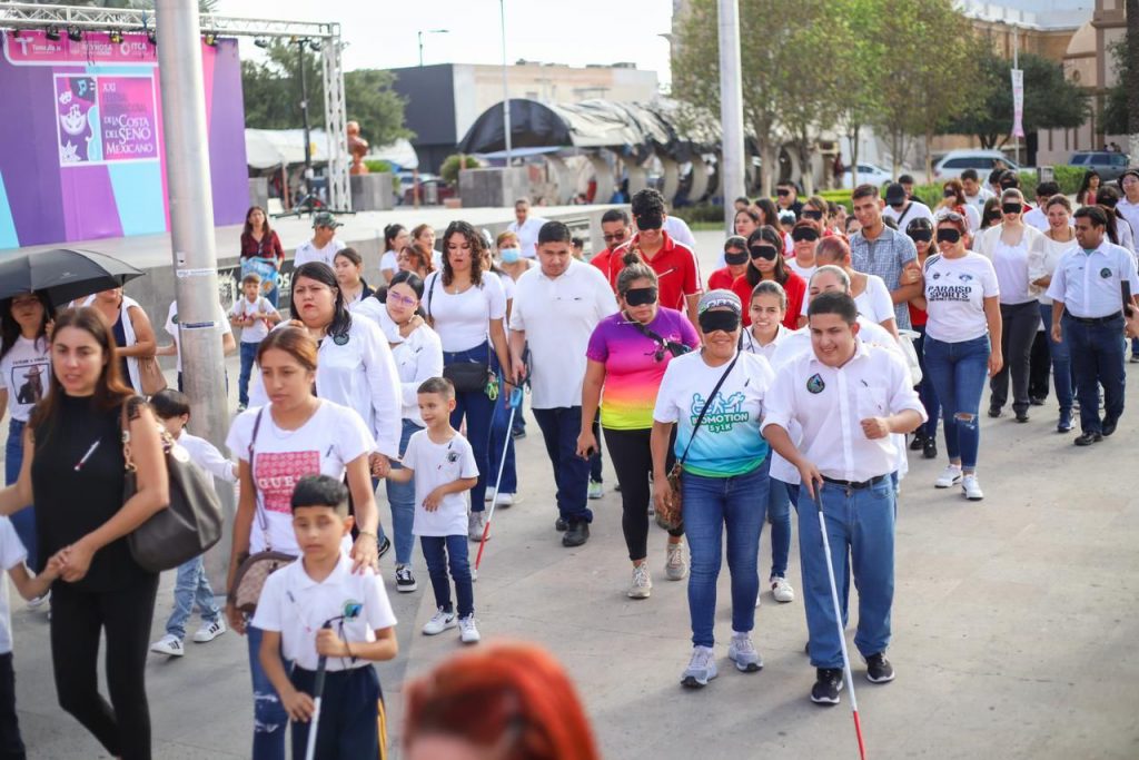 Muestra Alcalde solidaridad del Gobierno de Reynosa con invidentes – Administración Municipal Reynosa 2021-2024