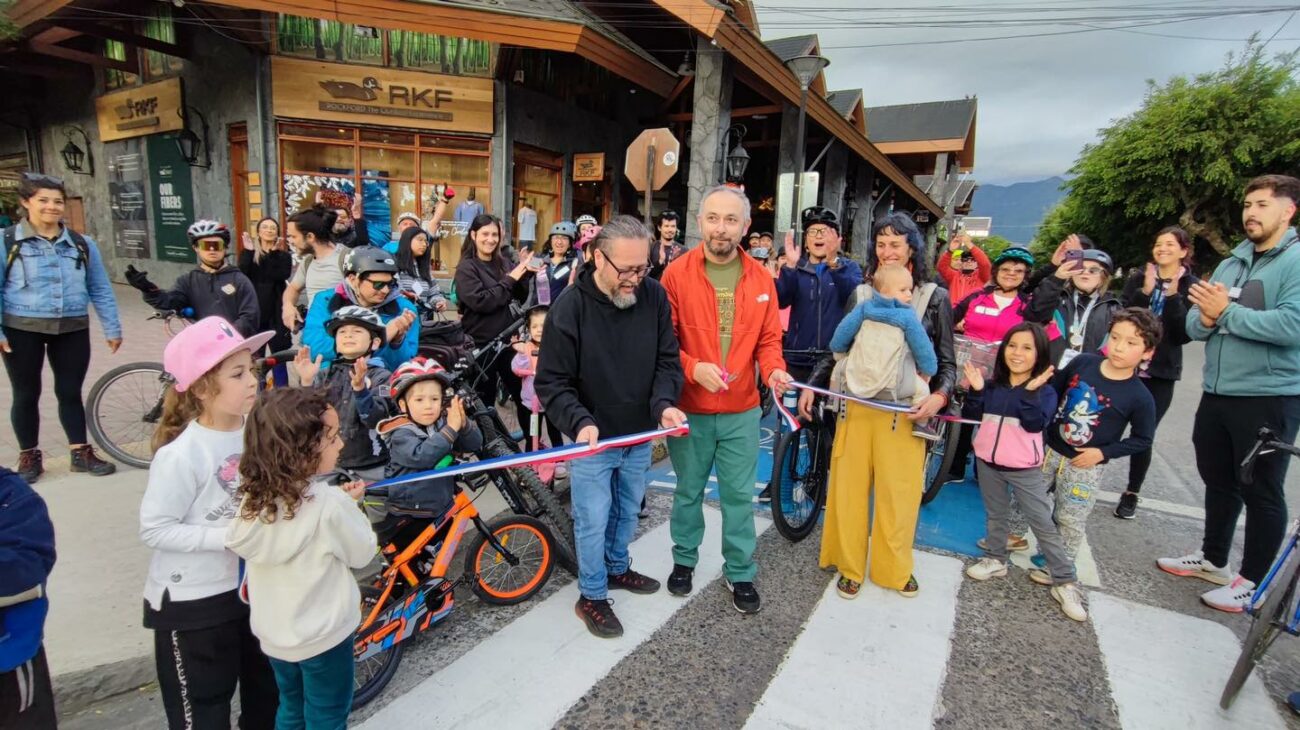 CON CICLETADA FAMILIAR RECREATIVA INAUGURAN NUEVA CICLOVIA EN PUCÓN – Website de la Municipalidad de Pucón
