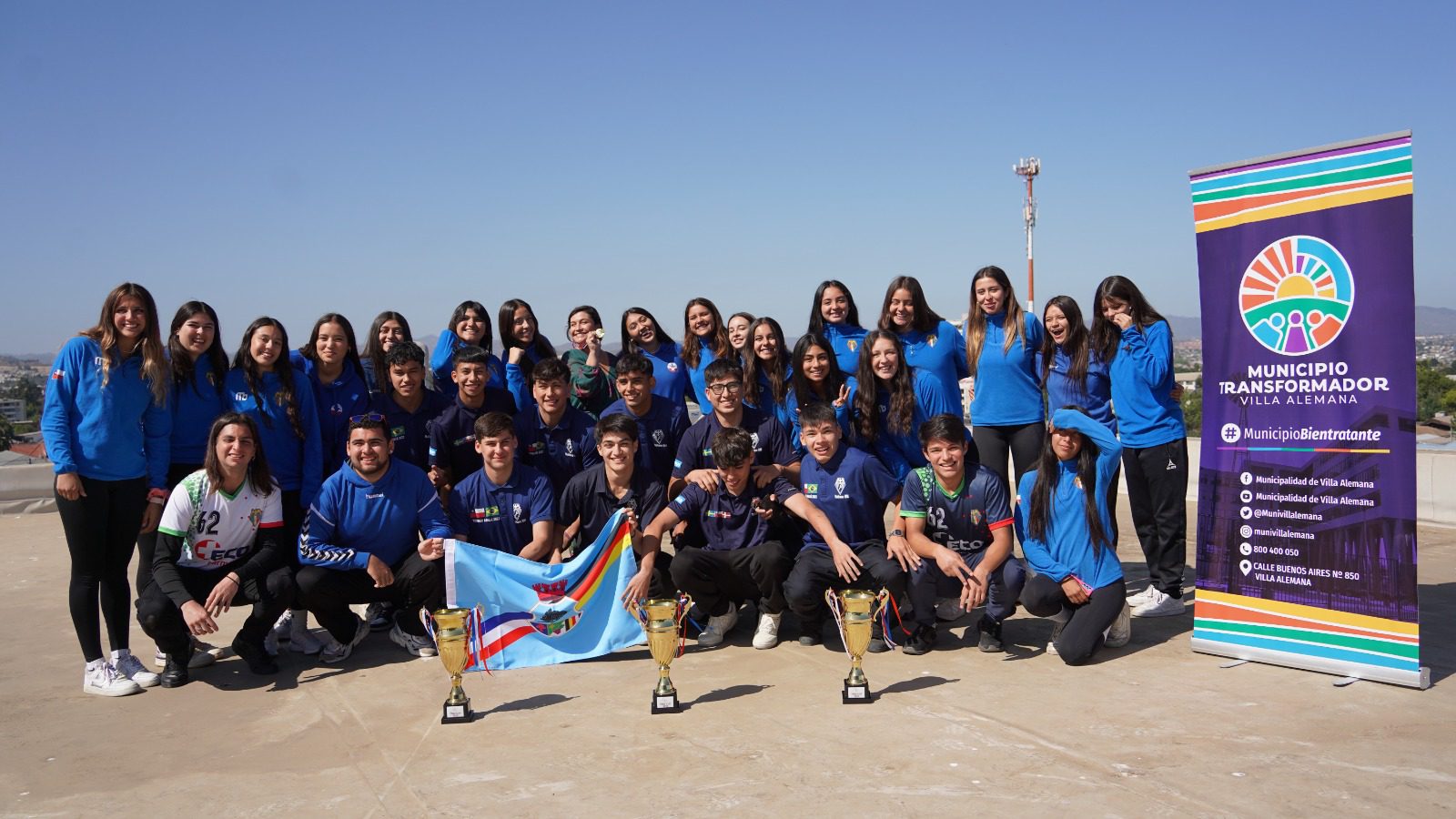 GRAN TRIUNFO PARA VILLA ALEMANA. EQUIPOS DEL CLUB ITALIANO DE BALONMANO OBTIENEN PRIMER LUGAR EN EL CAMPEONATO INTERNACIONAL TIMM CUP 2023