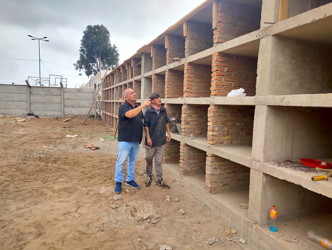 Cementerio Municipal de Quintero suma nuevo pabellón de nichos en el marco de un proceso de modernización