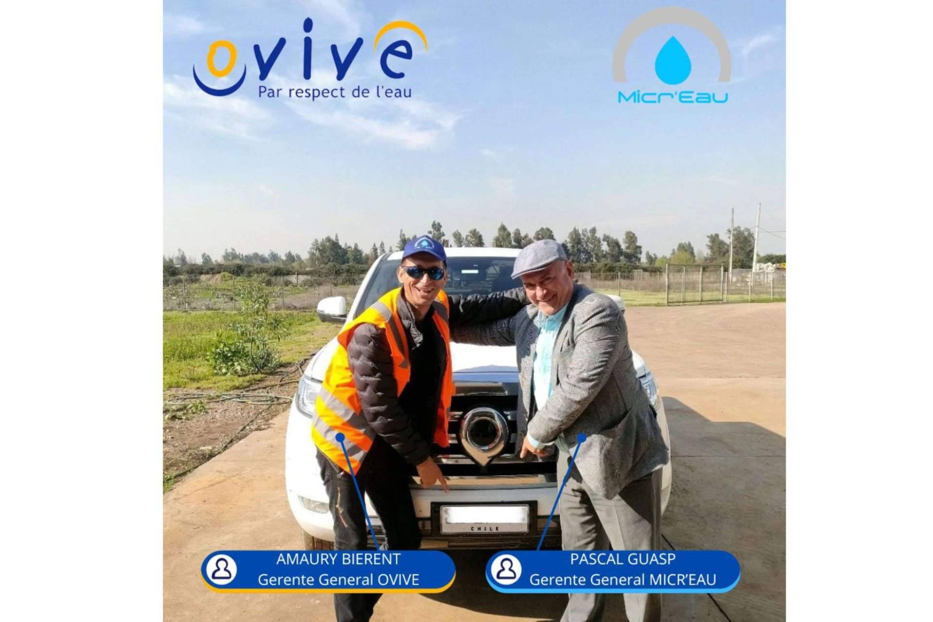 MICR'EAU y su filial AEC, la solución para el tratamiento de aguas residuales y potables en Chile