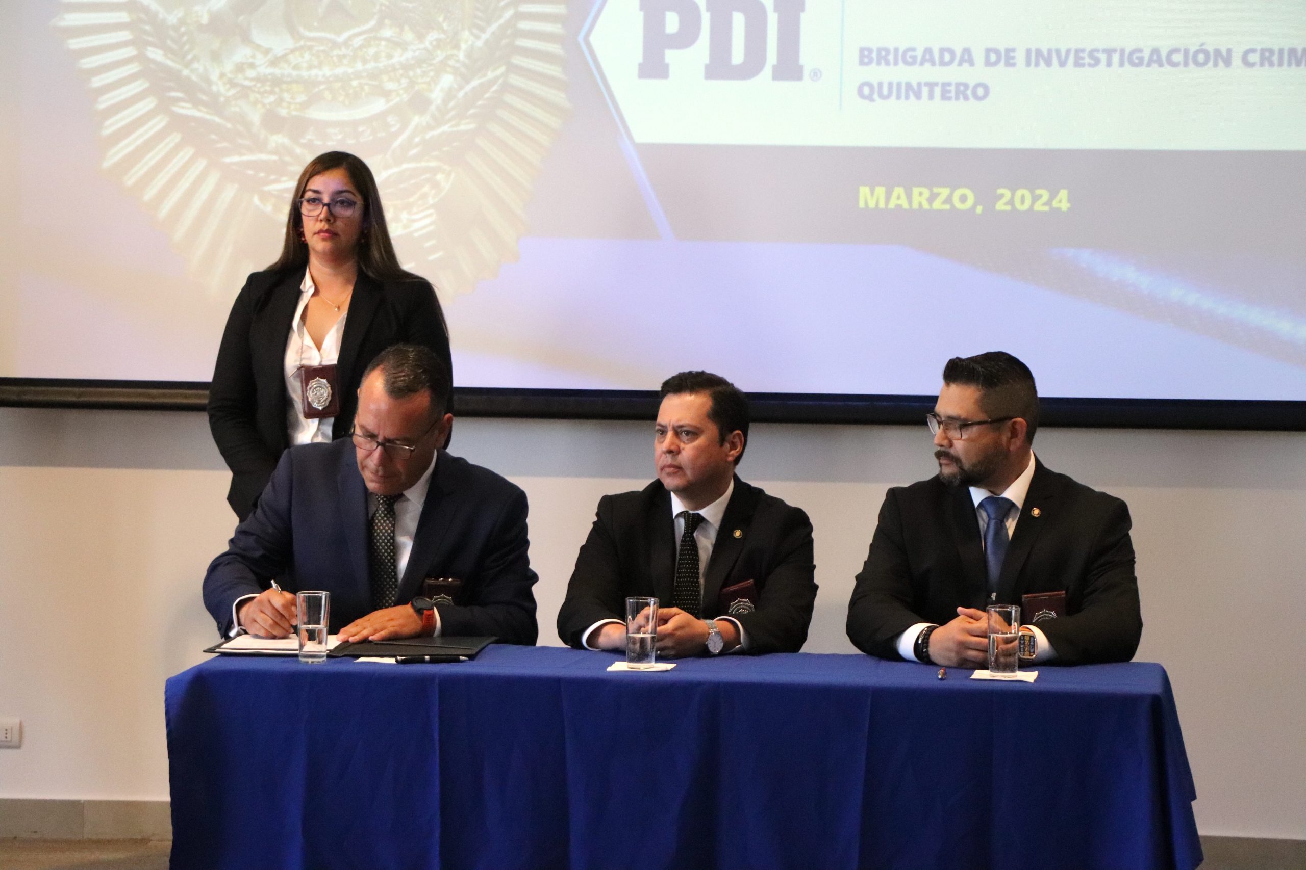Asume en Quintero nuevo jefe de la Brigada de Investigación Criminal de la PDI